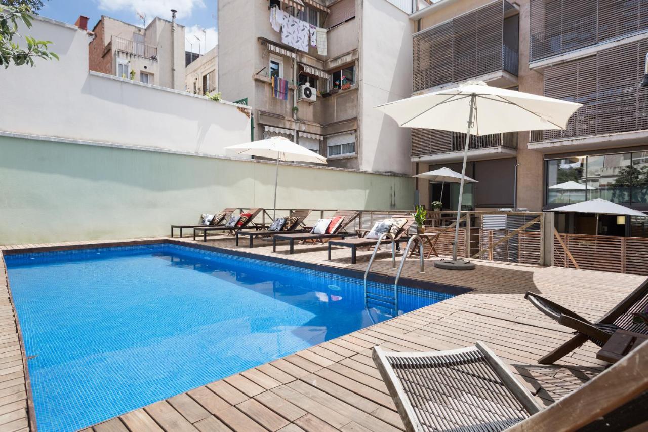 My Space Barcelona Gracia Pool Terrace Eksteriør bilde