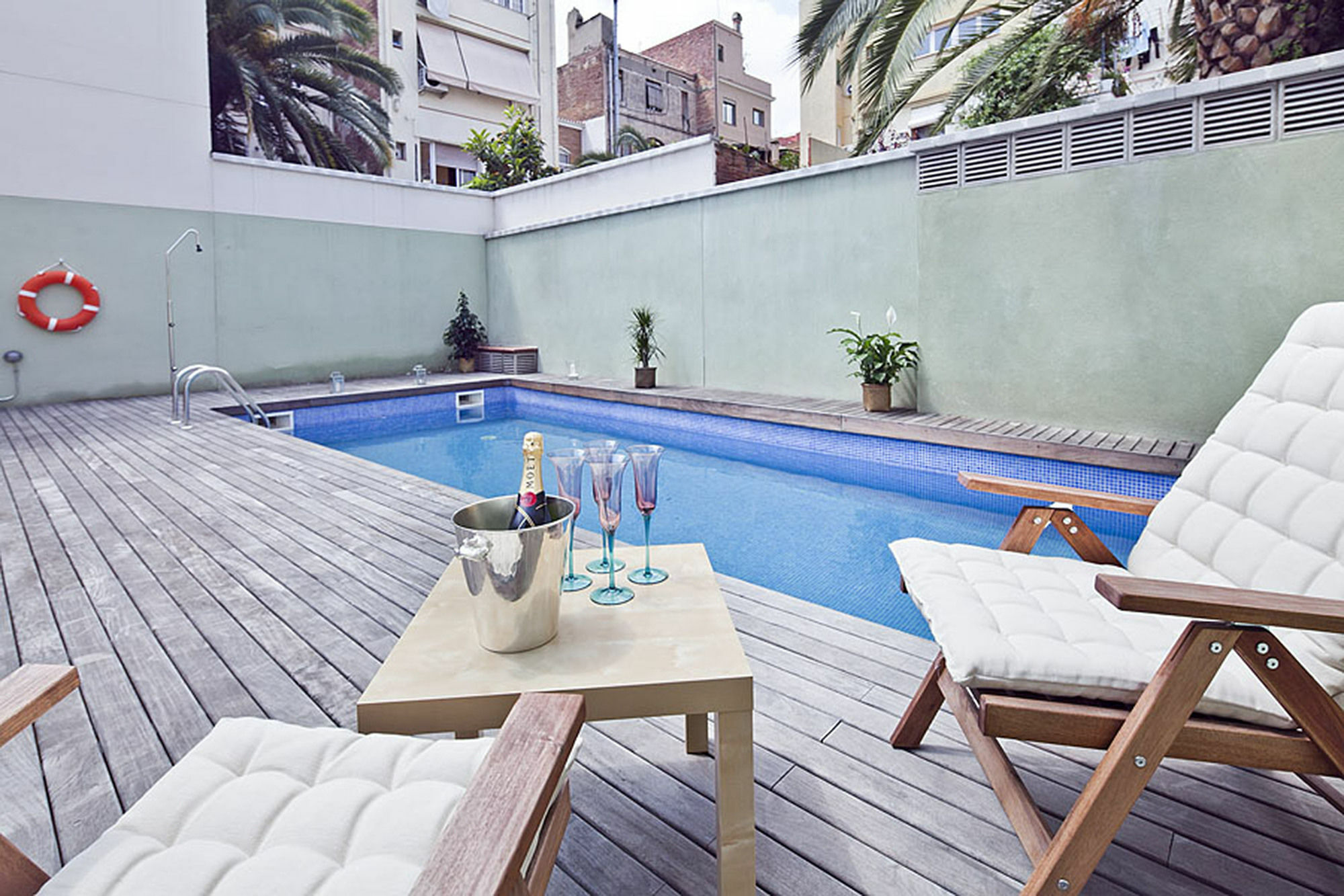 My Space Barcelona Gracia Pool Terrace Eksteriør bilde
